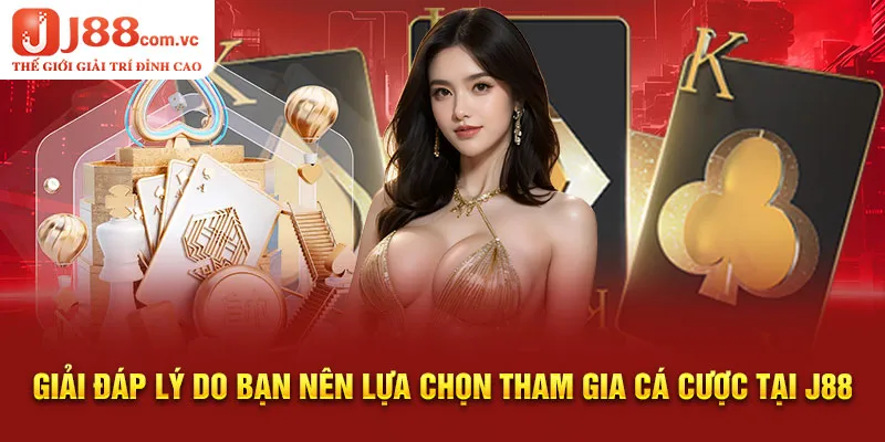 Giải đáp lý do bạn nên lựa chọn tham gia cá cược tại J88