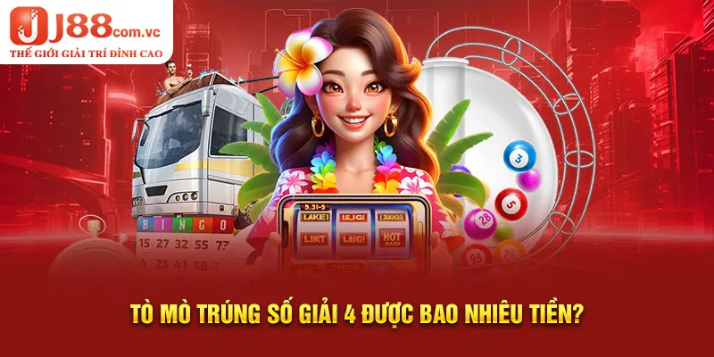 Tò mò trúng số giải 4 được bao nhiêu tiền?